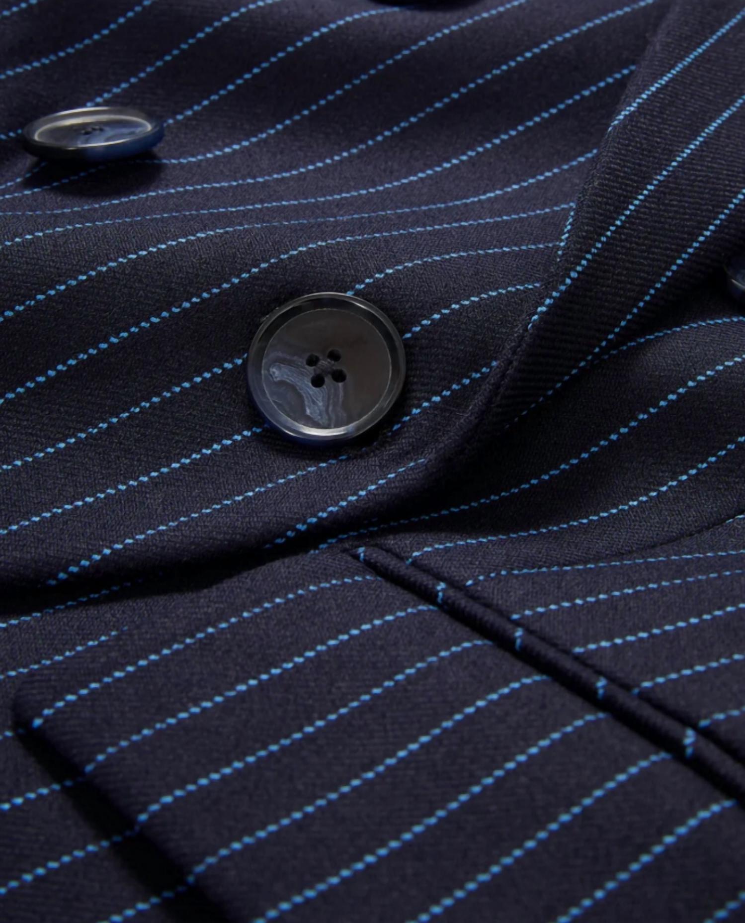 Veronica Beard - Miller Dickey Pinstripe Blazer