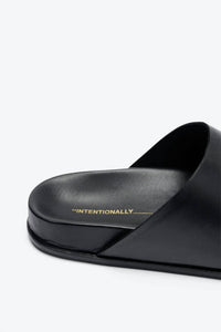 Intentionally Blank - Women Agatha Leather Slip On Mules