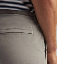 PETER MILLAR Shackleford Hybrid Short in grey - men's shorts - alternate view