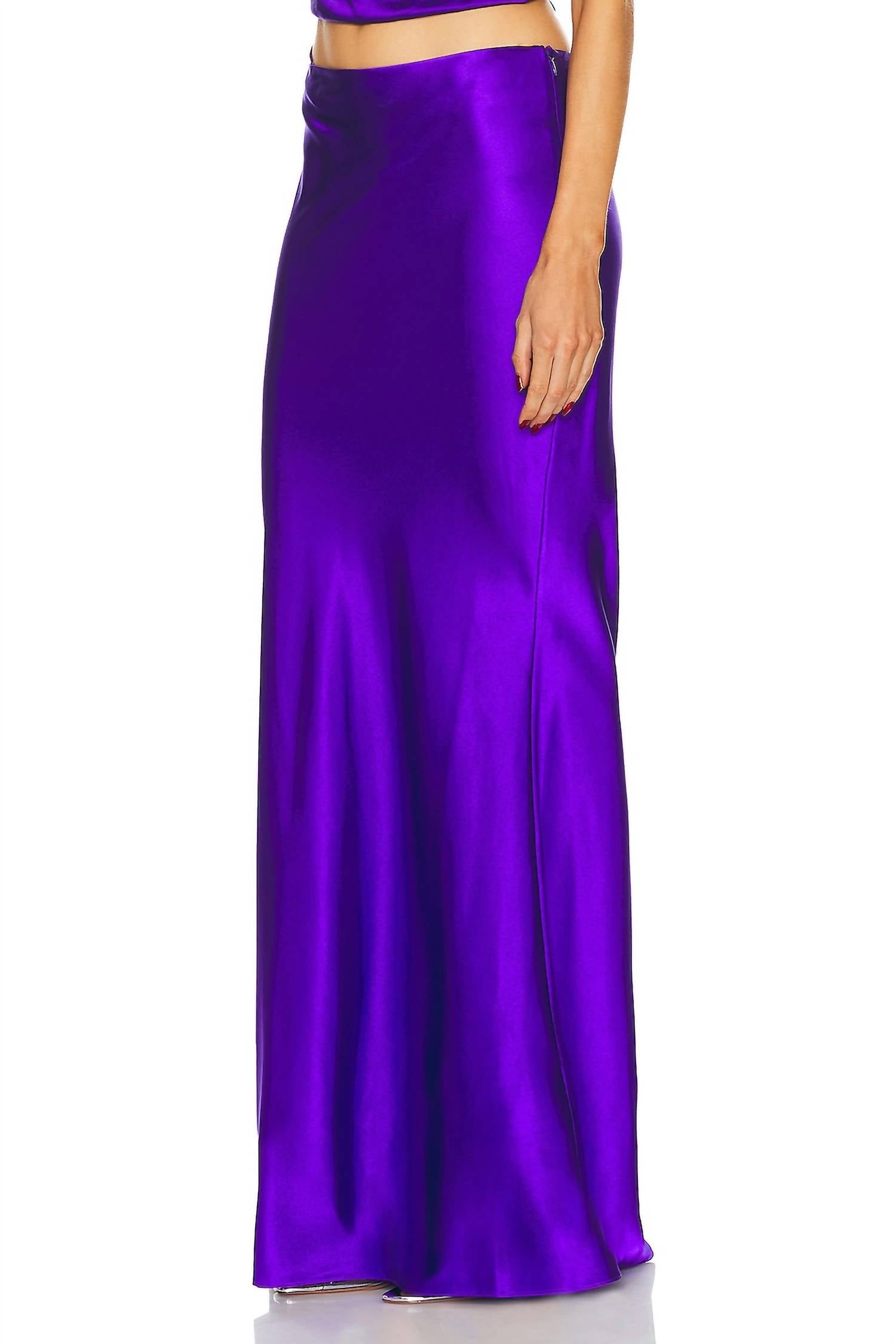 Ser.O.Ya - Silvana Silk Maxi Skirt