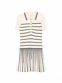 Zimmermann - Luna Striped Polo Mini Dress