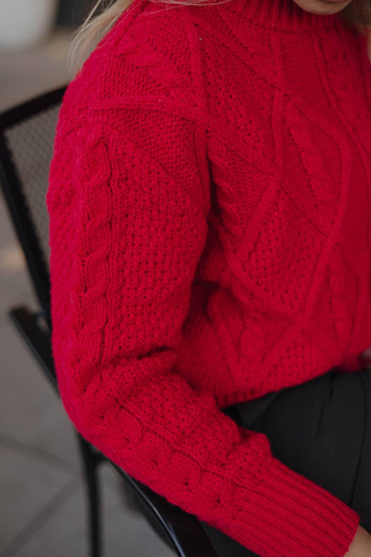 Dress Forum - Rosecrans Cable Knit Sweater