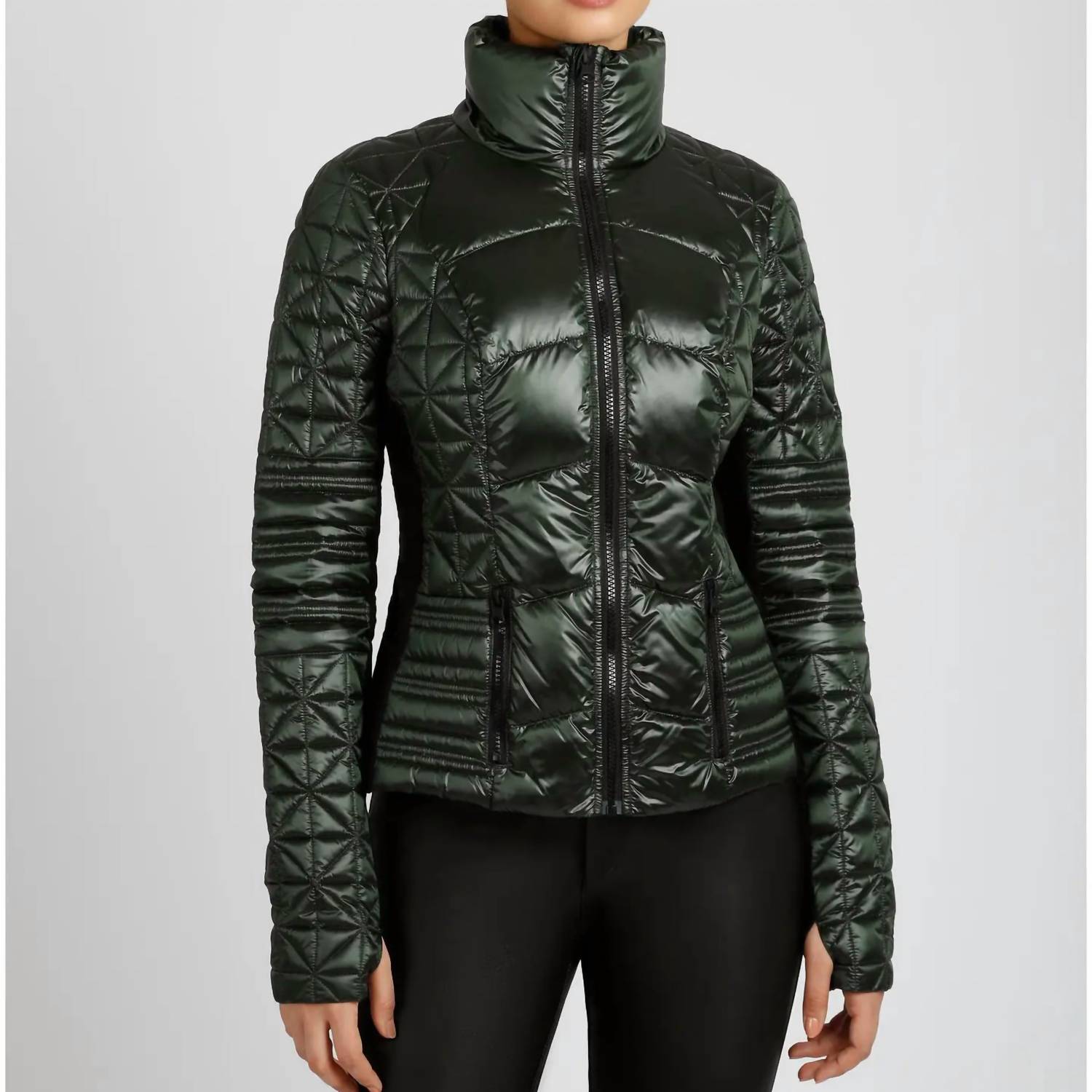 Blanc Noir - Lightweight Down Filled Packable Puffer Jacket