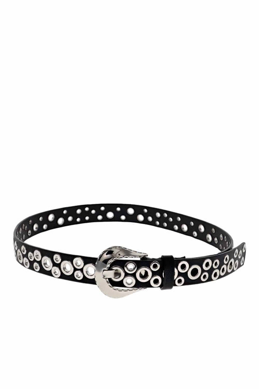 Golden Goose - Women's Tex Buckle With Studs Belt