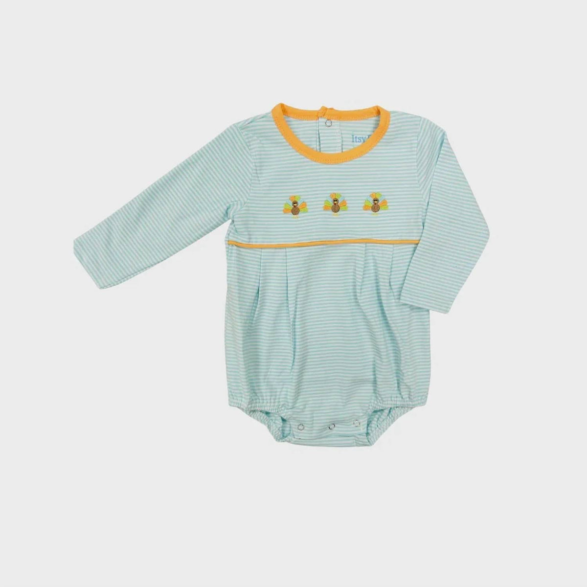 Itsy Bitsy - Boy's Turkey Bubble Romper
