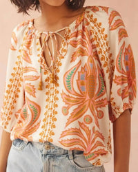 Omika - Isla V-neck Blouse