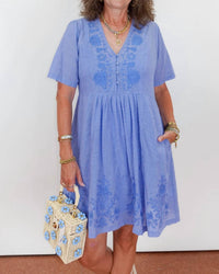 Johnny Was - Emilia Pleat Front Dress