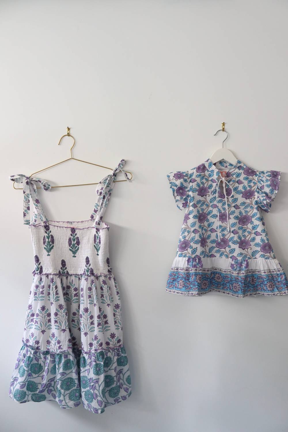VICTORIA DUNN Girl's Luna Mini Dress in oasis - kids' dress - alternate view