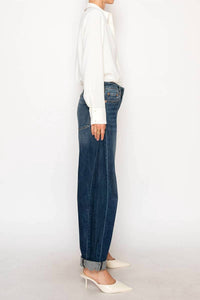 Artemis Vintage - High Rise Relaxed Tapered Barrel Jeans