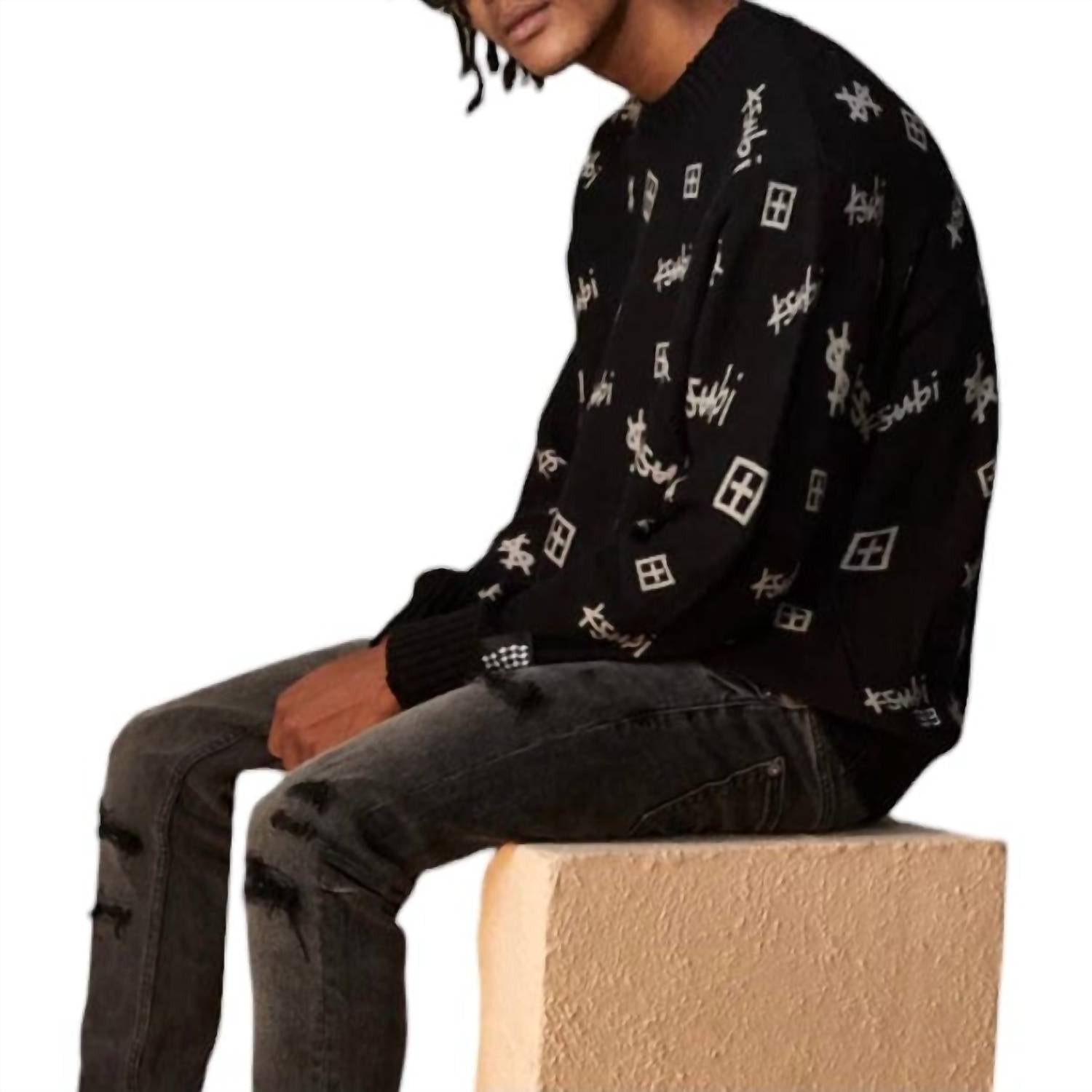 Ksubi - Trash Box Knit Crew Sweater