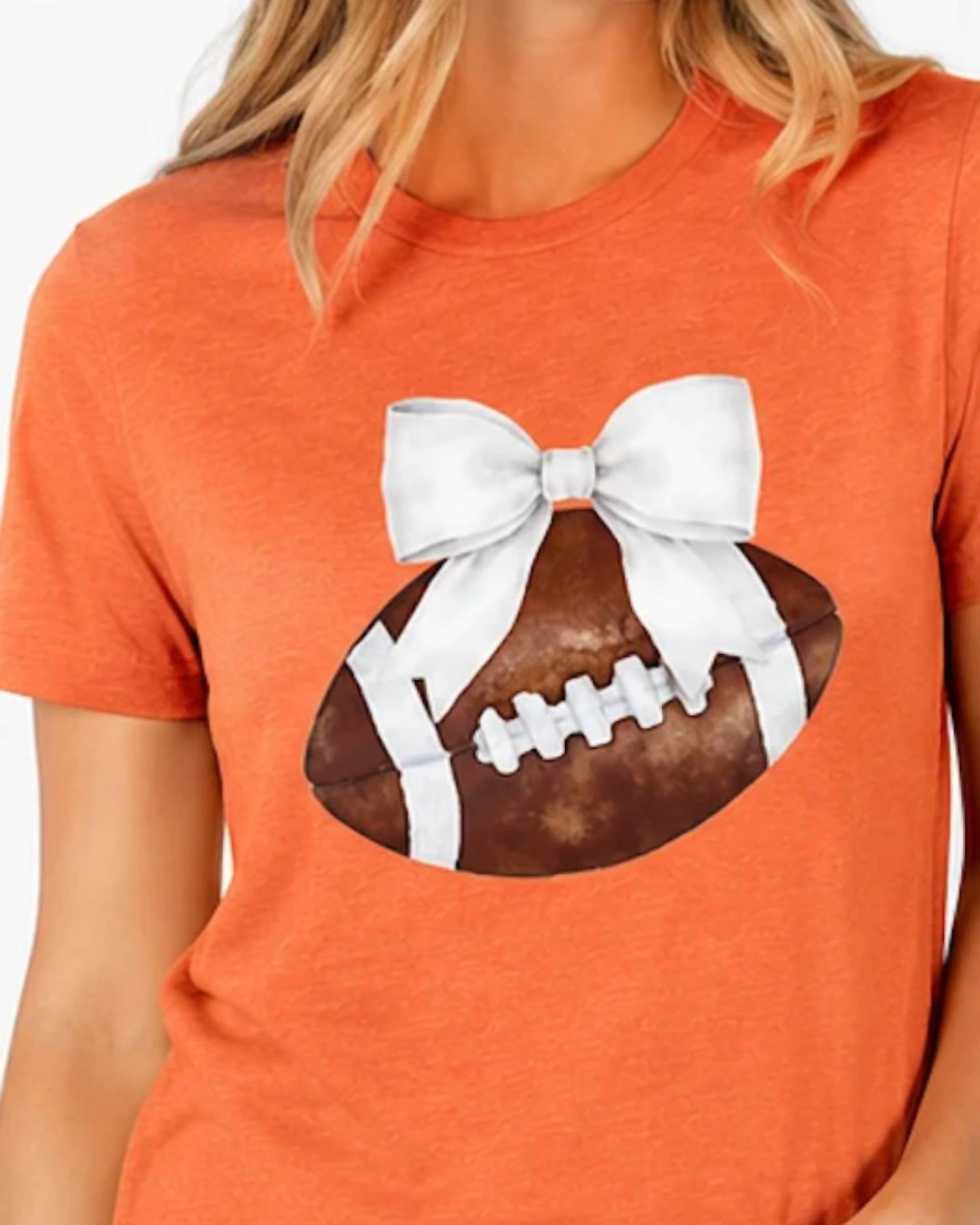 Ali Dee Wholesale - Gameday Bow Football Shirt