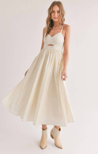 Sadie & Sage - Shades On Front Cutout Midi Dress