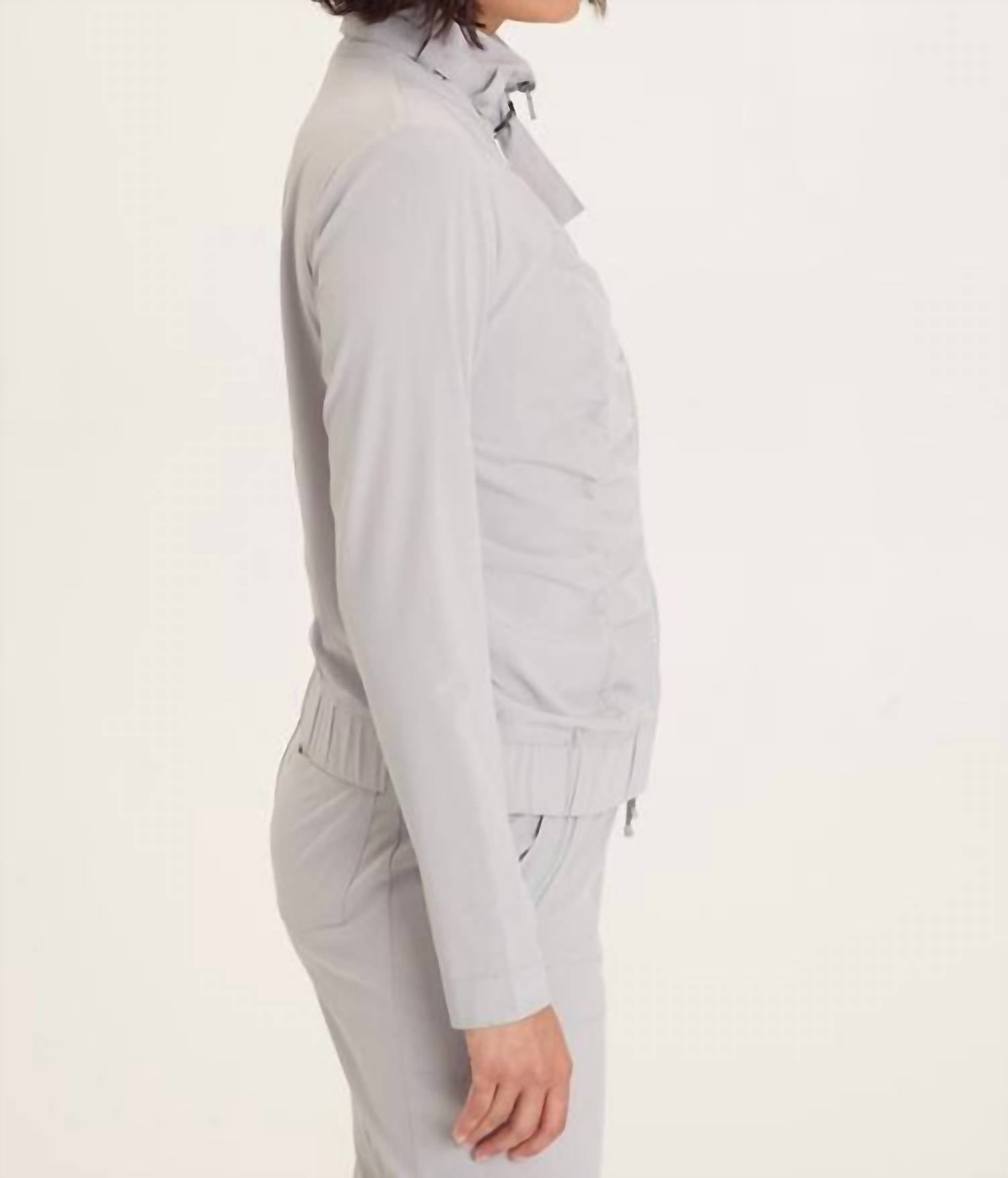 Wearables - Momentum Whisper Stretched Ruched Jacket
