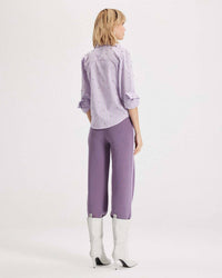 Theo The Label - Echo Mix Stripe Pearly Shirt