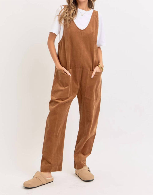 Sweet Lovely By Jen - Corduroy Overalls