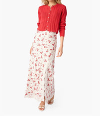 Cami Nyc - Teagan Hammered Silk Maxi Skirt