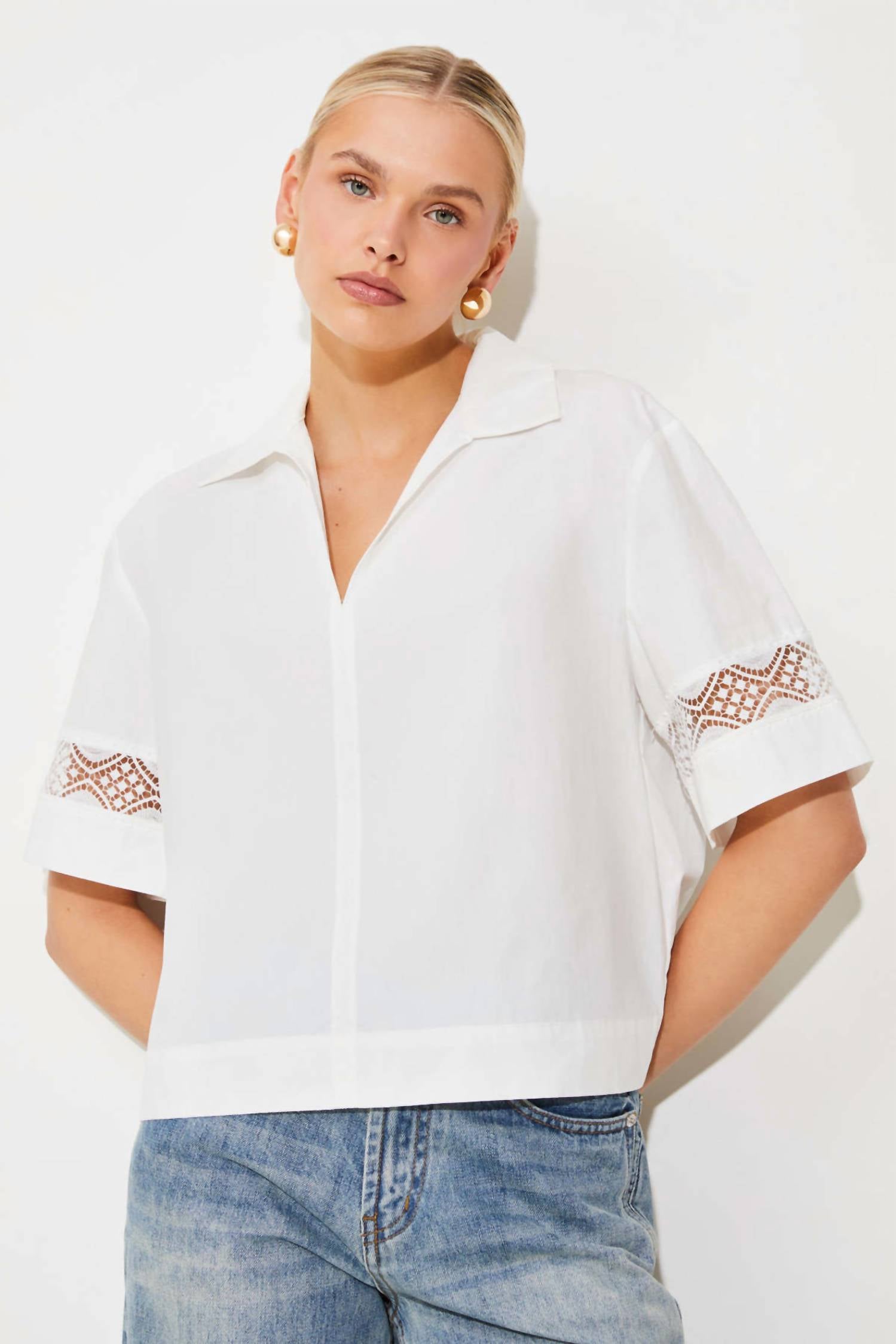 Suncoo - Button Front Shirt