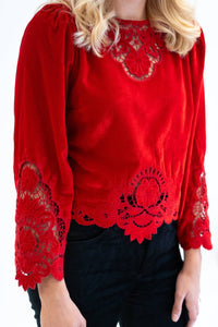 Love The Label - Alina Crew Neck Top
