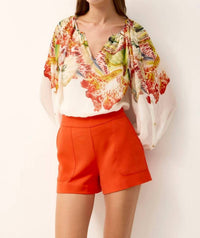 Marie Oliver Arabella Blouse in sonnet - women's blouse