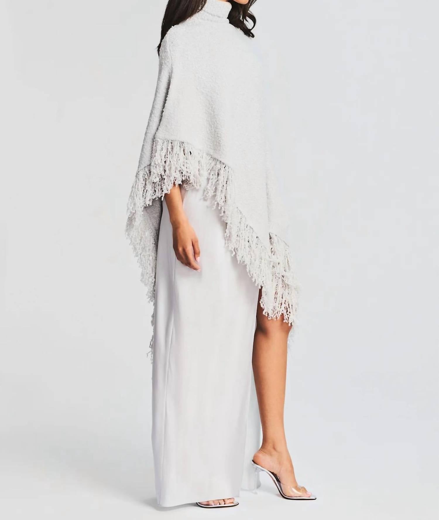 Ser.O.Ya - Frost Turtleneck Poncho