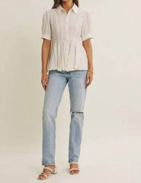 In February - Katie Button-down Top