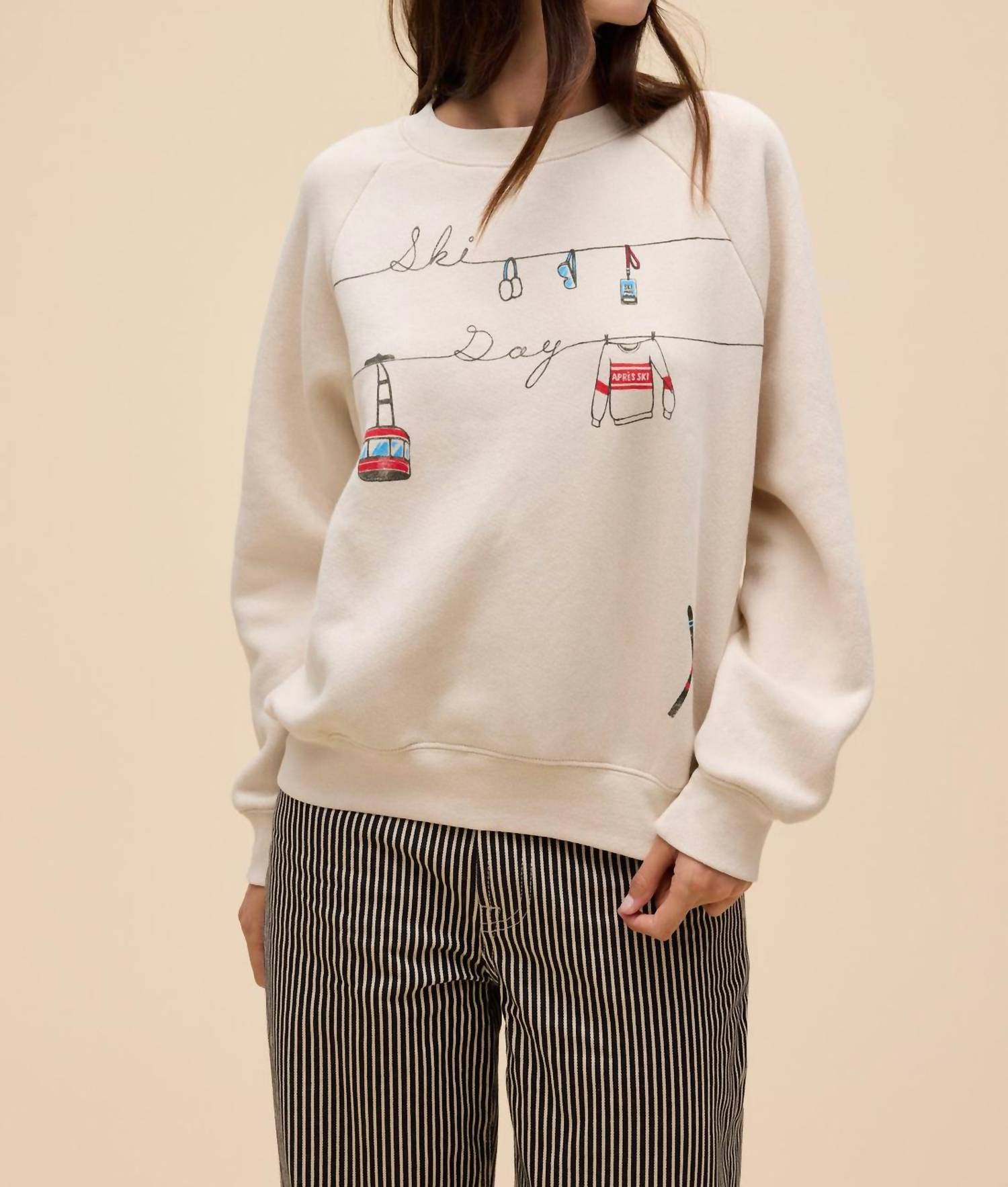 Daydreamer - Ski Day Raglan Sweatshirt