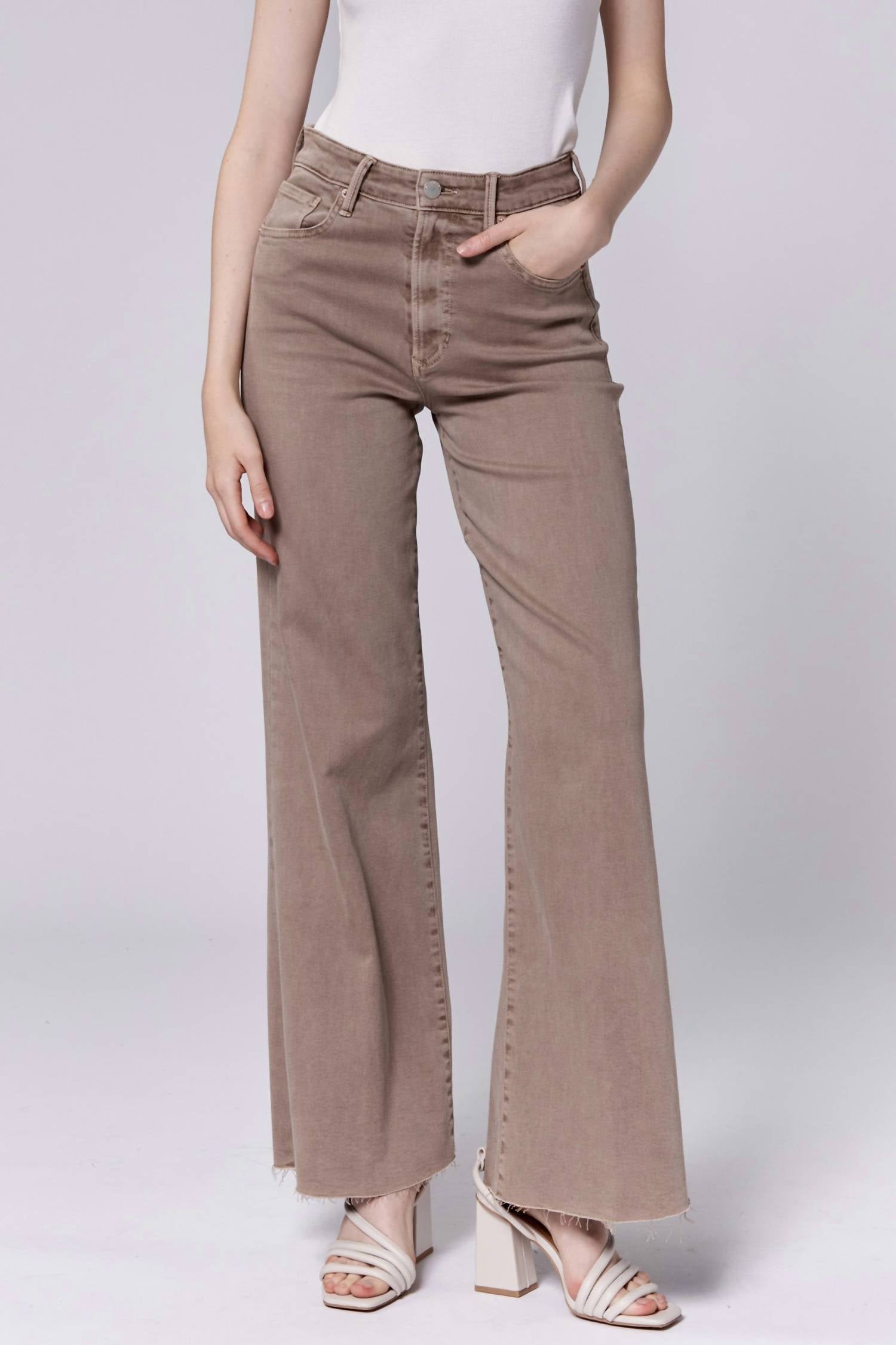 Dear John Denim - Fiona High Rise Wide Leg Jeans