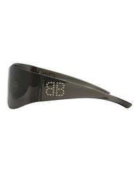 Balenciaga - Women's Round-frame Acetate Sunglasses