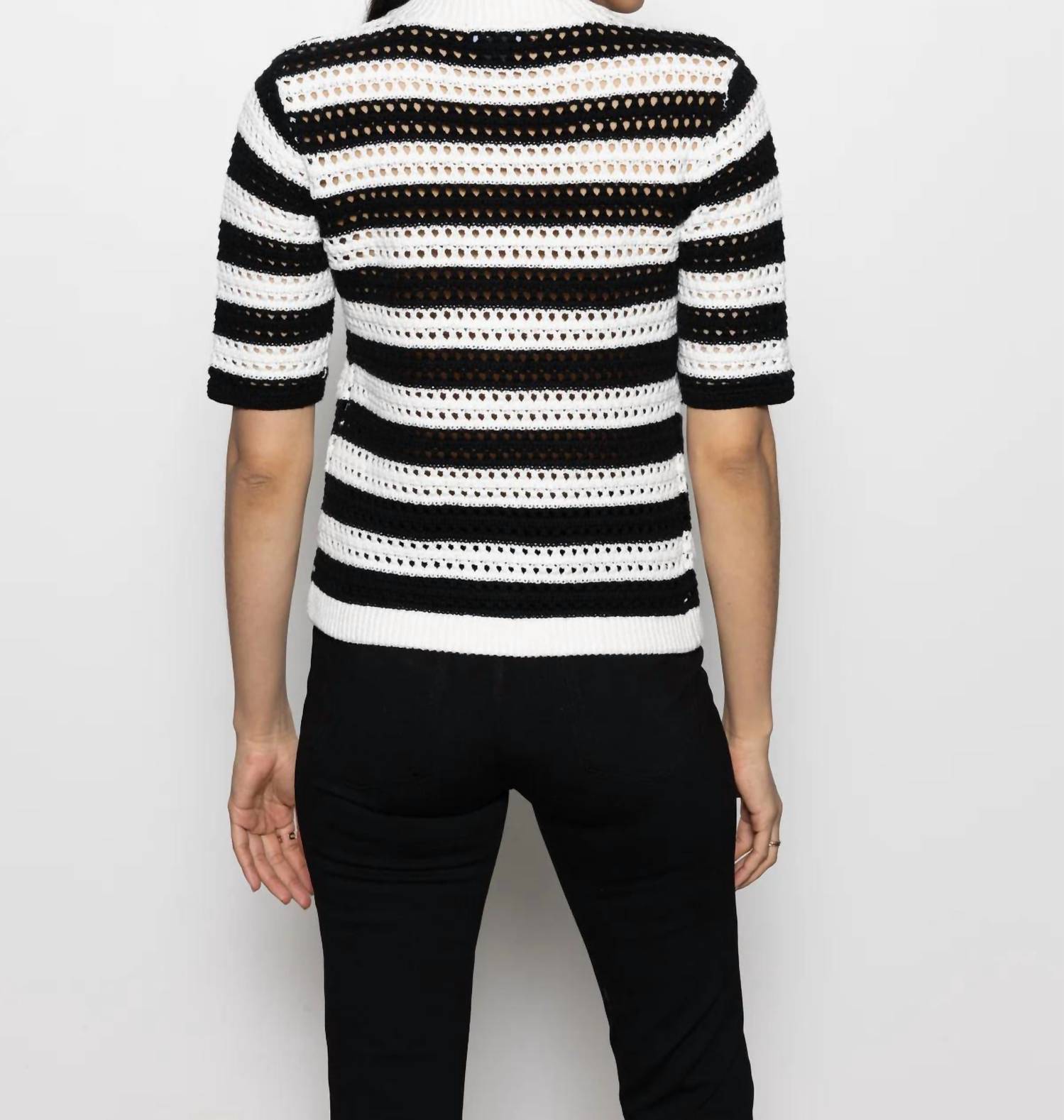 Sanctuary - Open Knit Sweater Jacket
