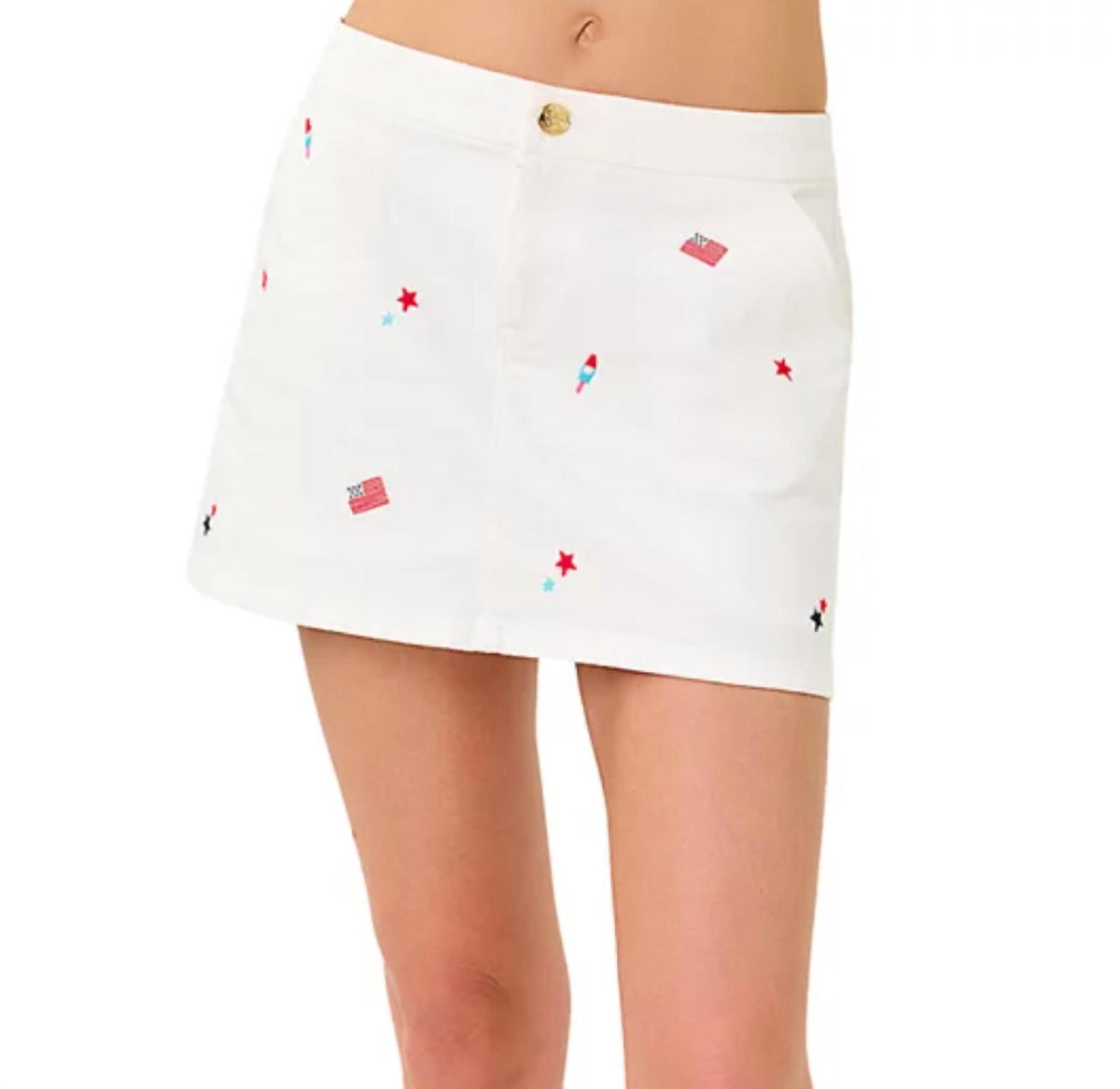 Lilly Pulitzer - Colette Denim Skort