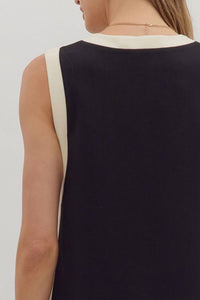 Entro - Kate Minimalist Midi Dress