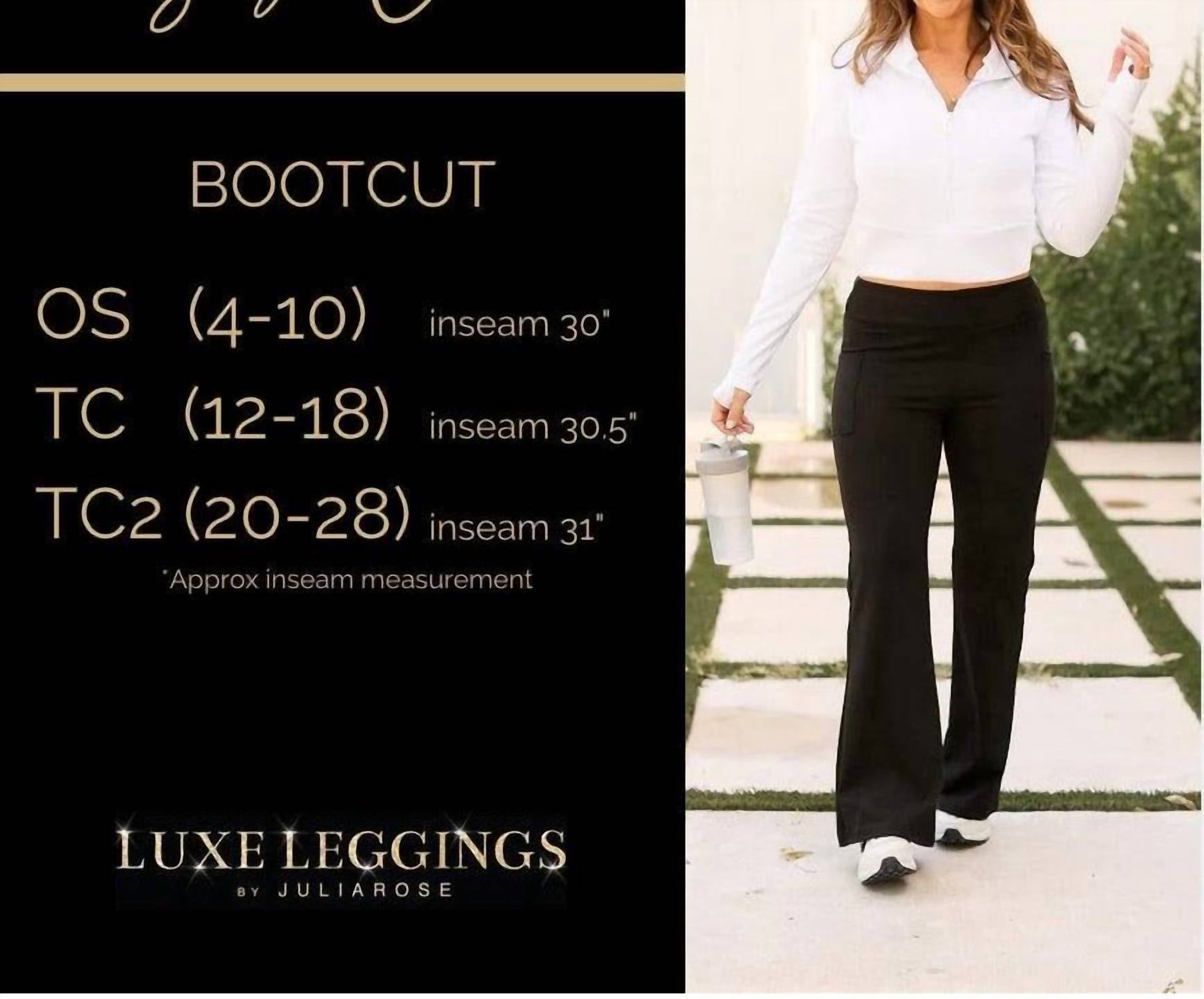 Julia Rose - Maeve Bootcut Leggings