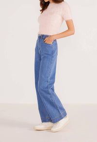 MINKPINK Peyton Jeans in denim - women's jeans - alternate view