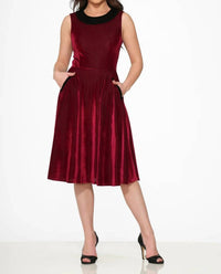 Orchid Bloom - Kurtroy With Collar Swing Dress