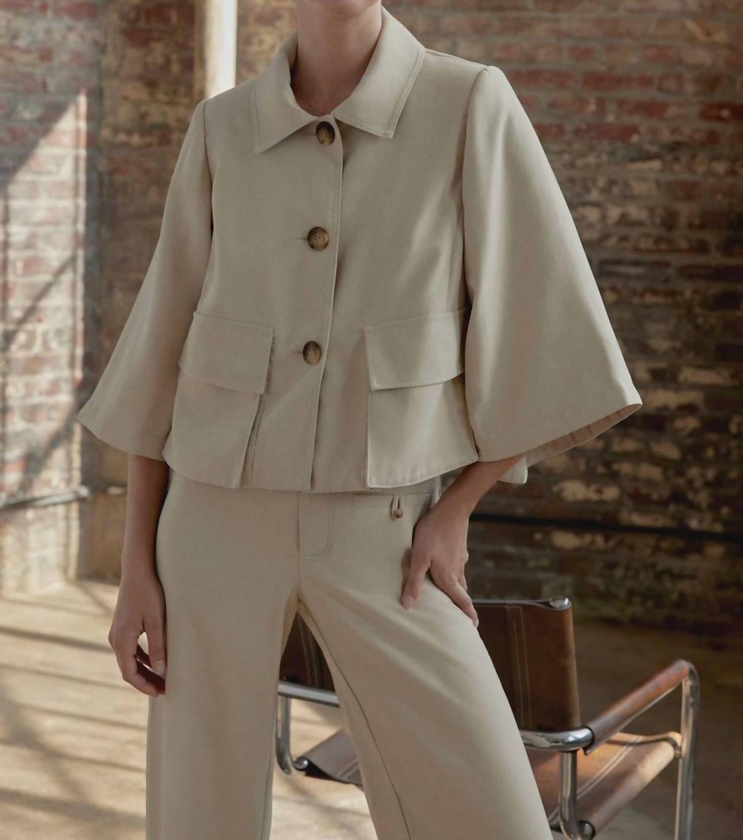 Iris Setlakwe - Cape Jacket