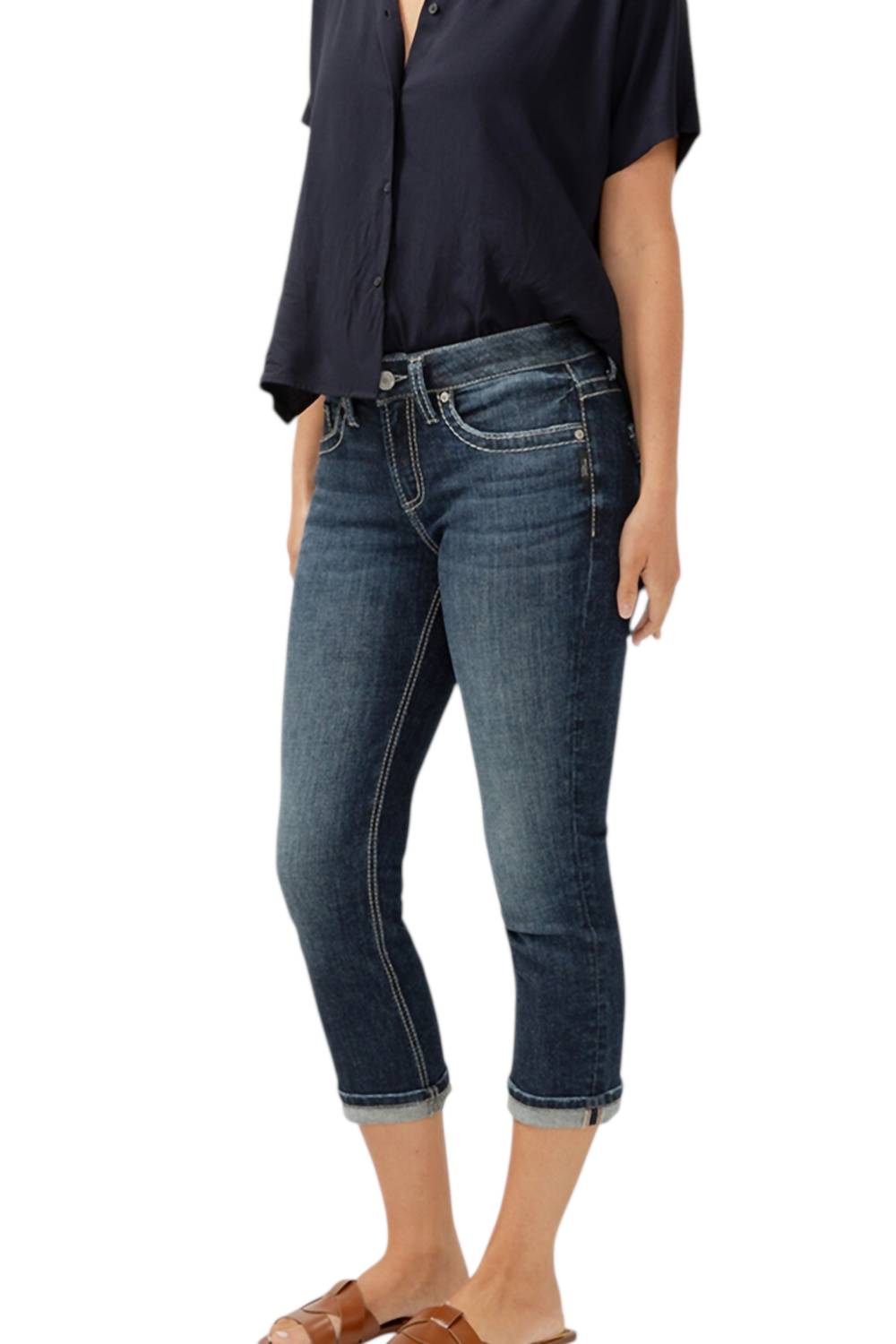 Silver Jeans Co - Suki Capri Leg Jeans