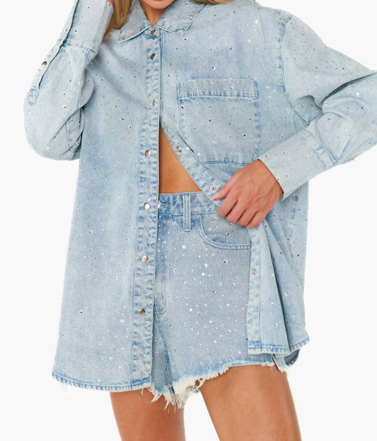 Show Me Your Mumu - Lincoln Shirt Jacket Embellished