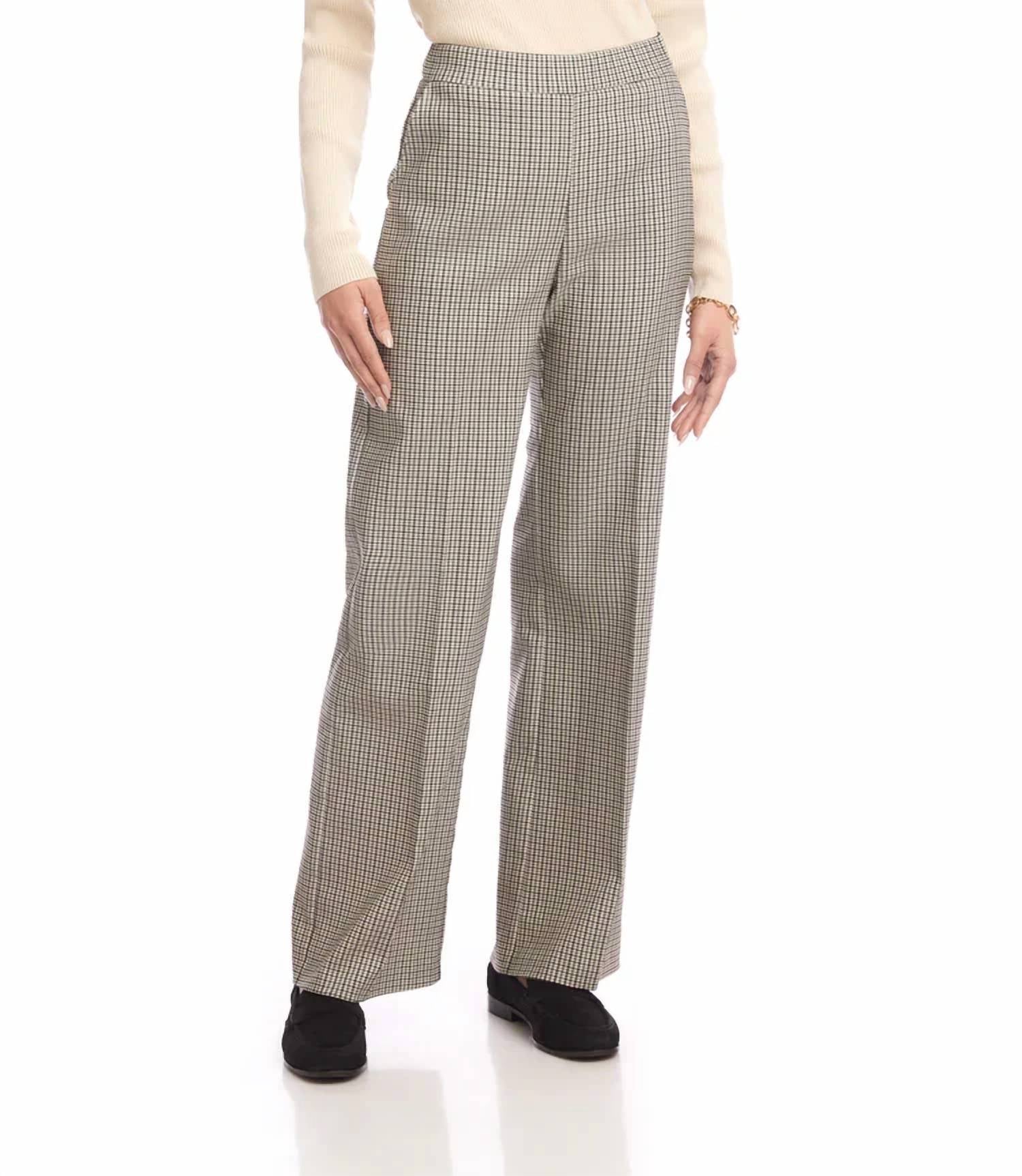 Karen Kane - Soraya Straight Leg Trousers