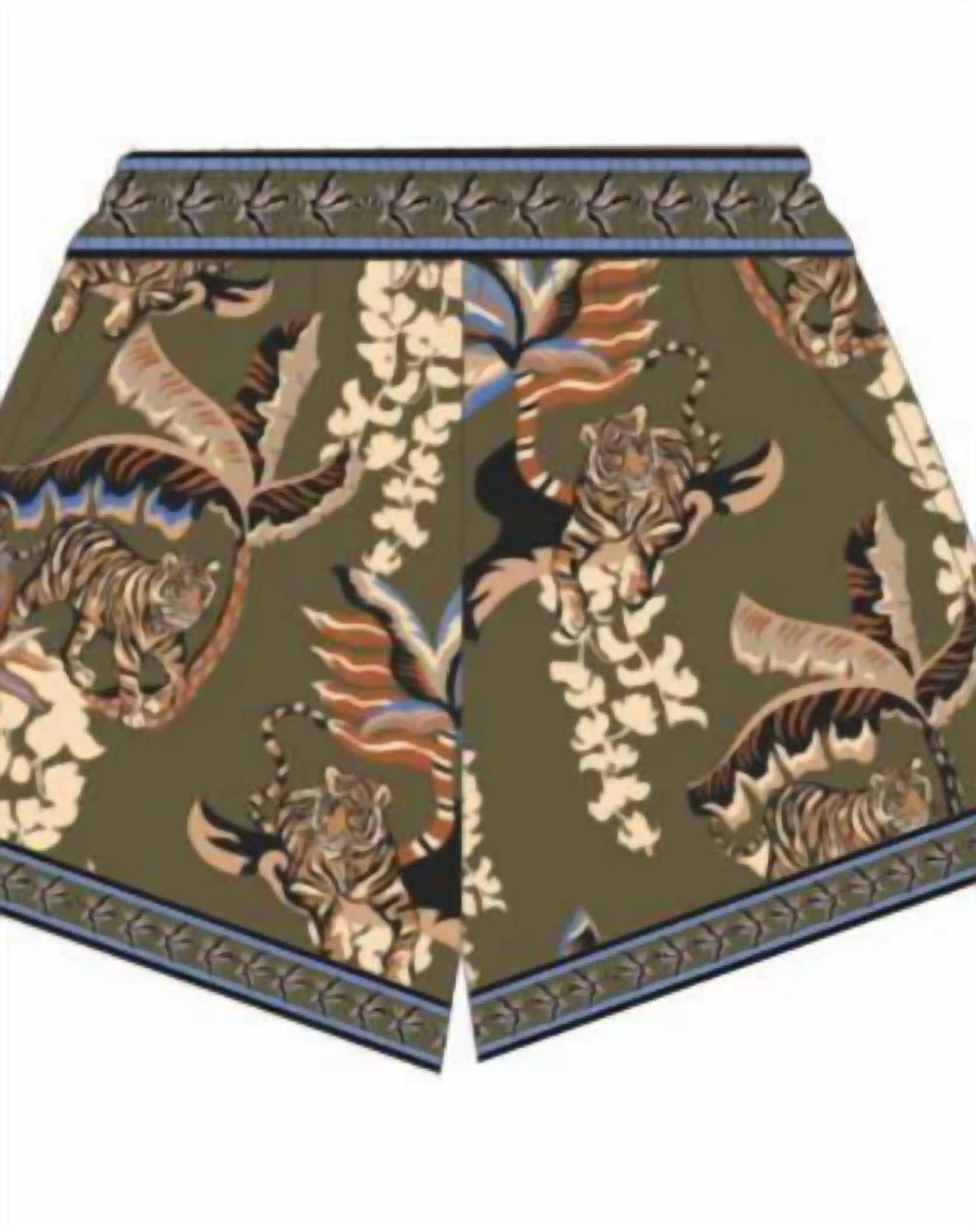 Las Sureñas - Women's Bali Tiger Shorts