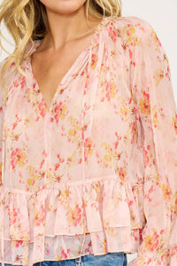 Lucy Paris - Rochelle Ruffle Blouse