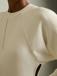 Reiss - Caprice Wool Blend Knitted Midi Dress
