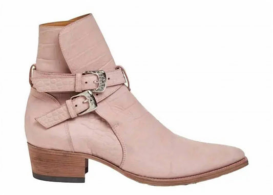 Amiri - Men's Croc Embossed Jodhpur Boots