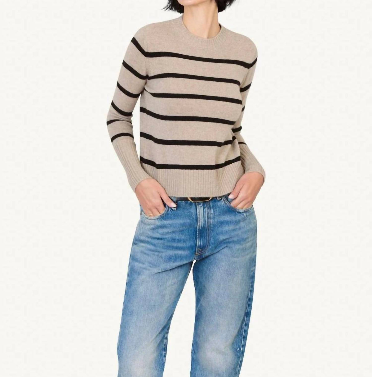 Not Monday - Jane Cashmere Crewneck Top