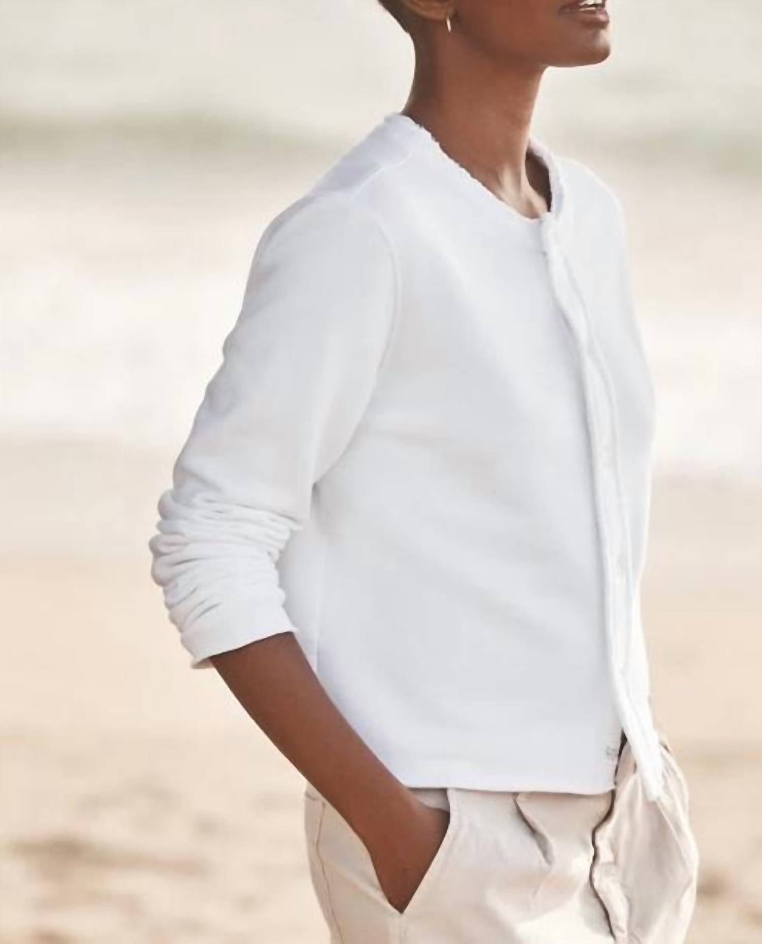 Frank & Eileen - Jackie Sweatshirt Cardigan