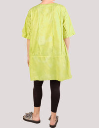 Baci - Mixed Material Tunic