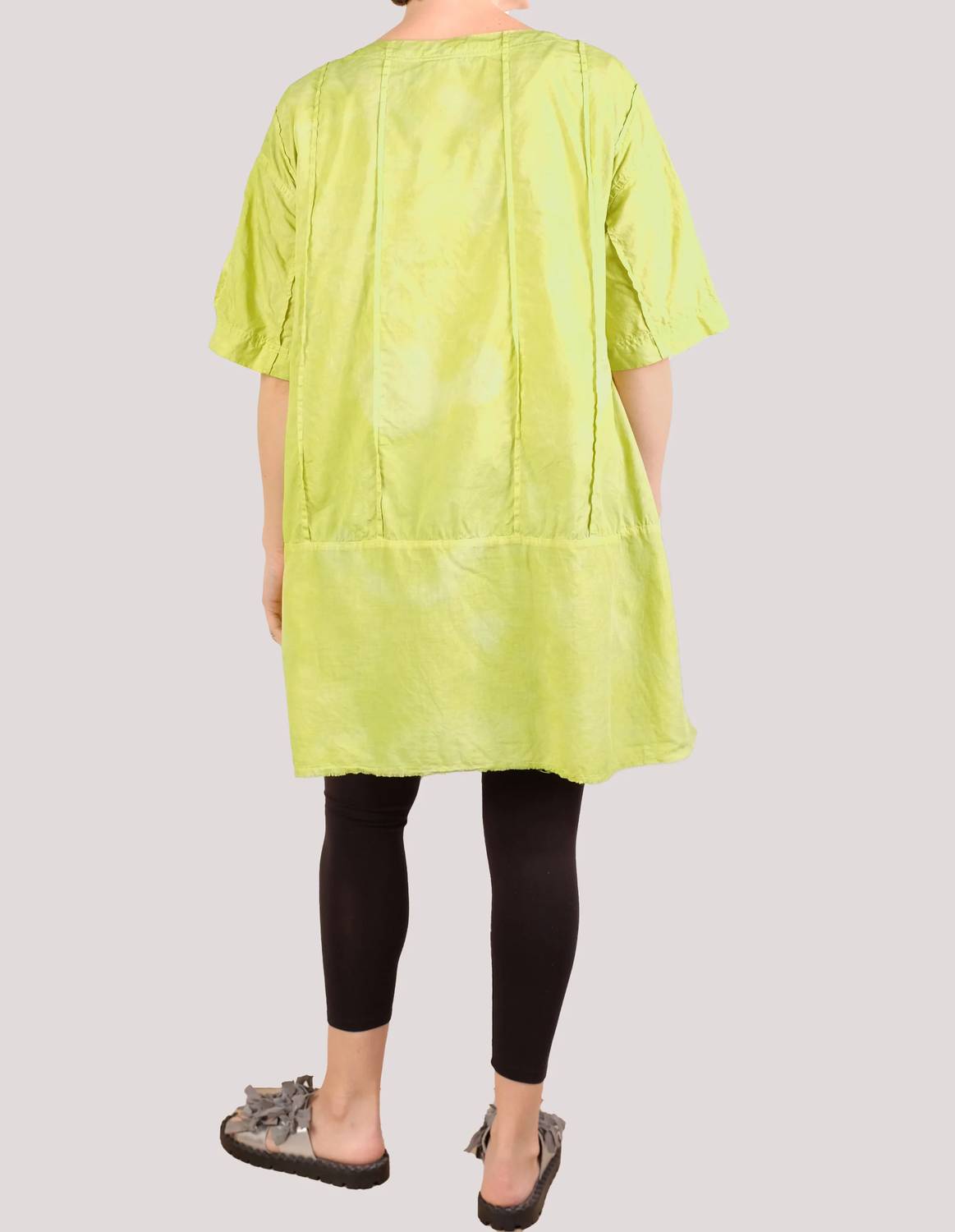 Baci - Mixed Material Tunic