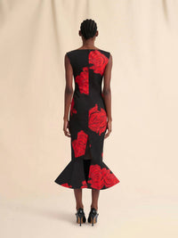 Marni - Juno Print Poplin Midi Dress