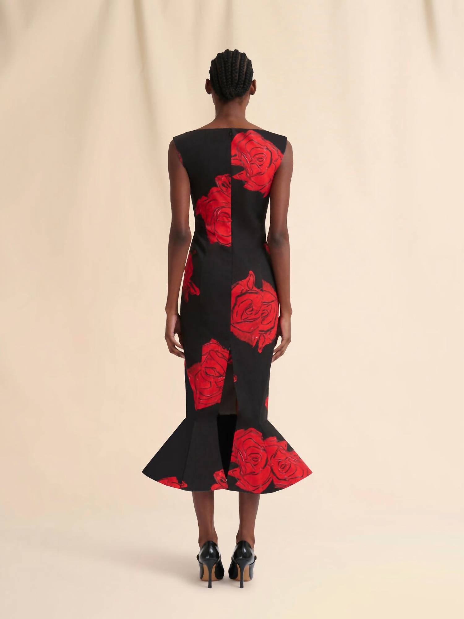 Marni - Juno Print Poplin Midi Dress