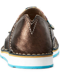 ARIAT Women's Cruiser Shoe in copper metallic rainbow blanket - women's flats - alternate view