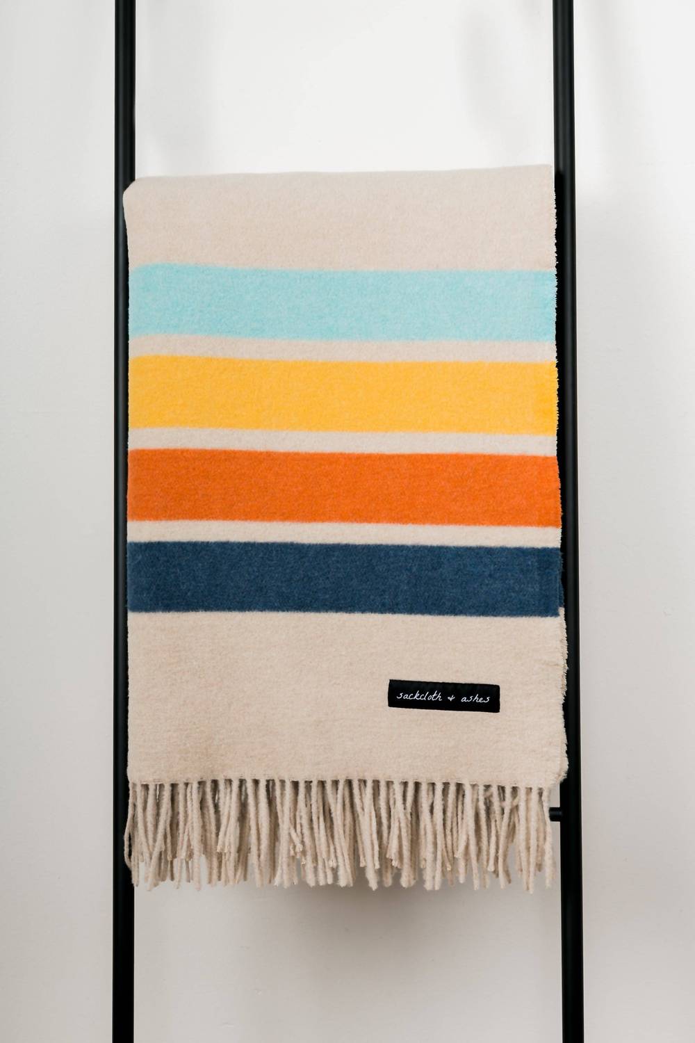 Sackcloth & Ashes Fall Throw Blanket in multi - item - detail view